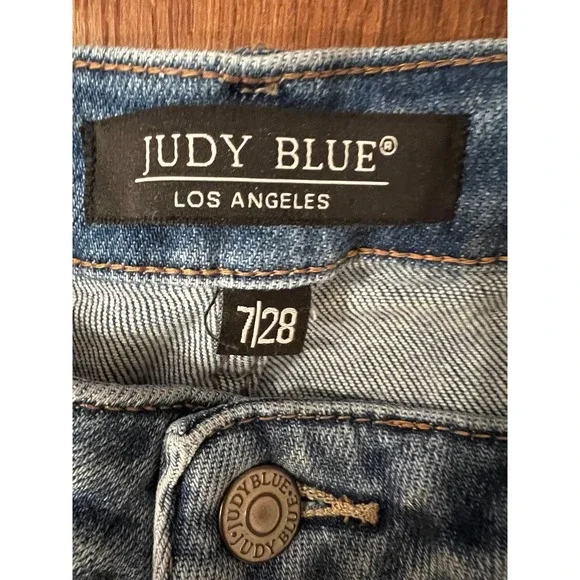 Judy Blue 90's Straight Jeans size 7/28 - Picture 8 of 11